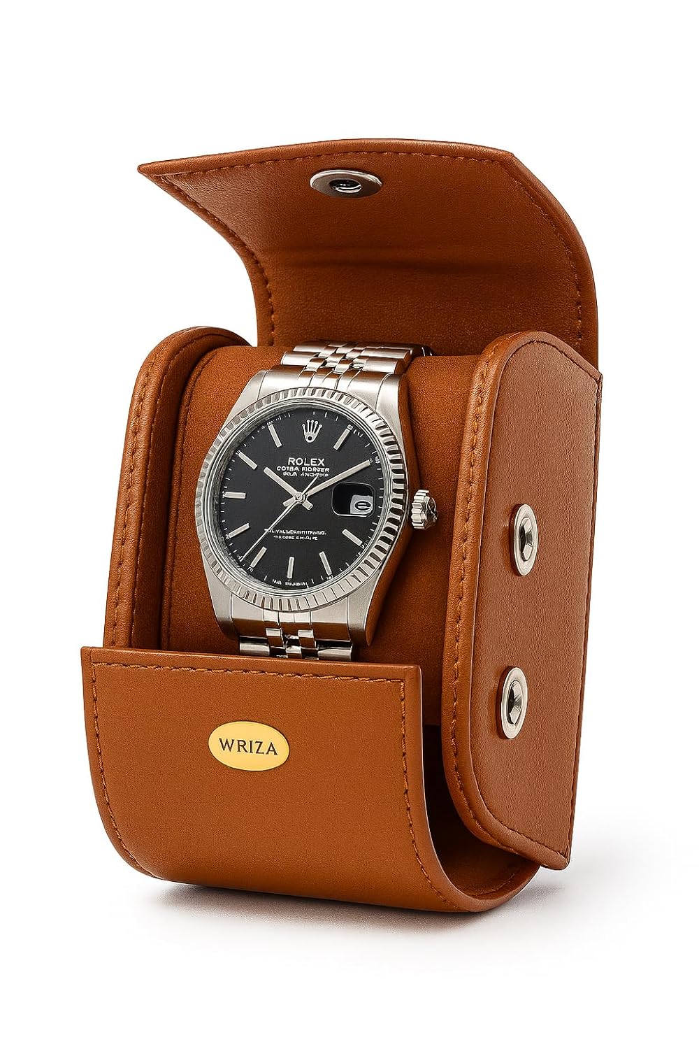 WRIZA Genuine Leather Watch Box