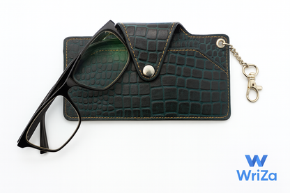 WRIZA Genuine Leather Spectacle Cover