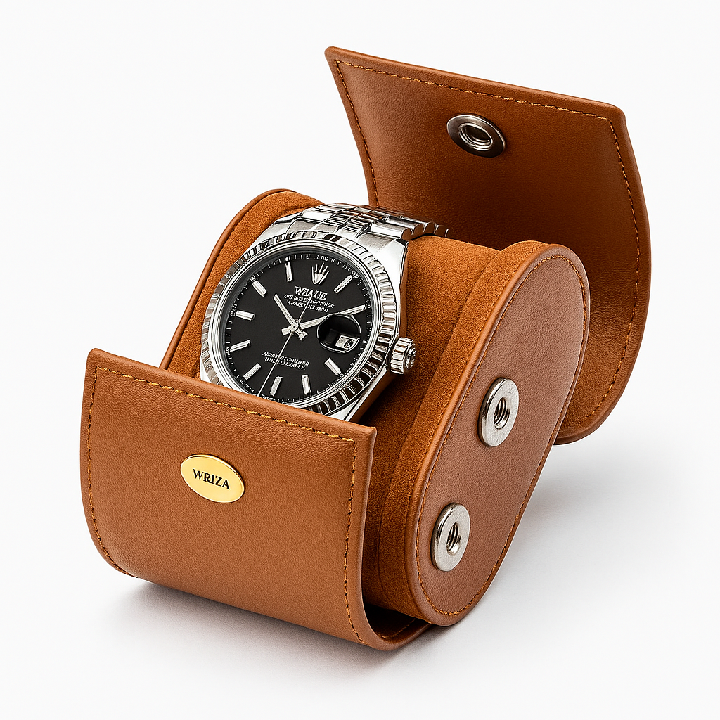 WRIZA Genuine Leather Watch Box