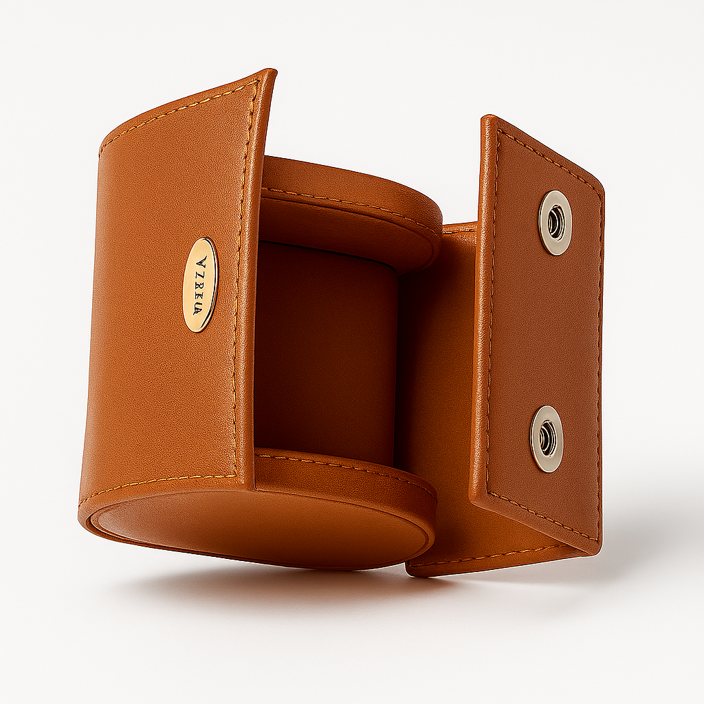 WRIZA Genuine Leather Watch Box