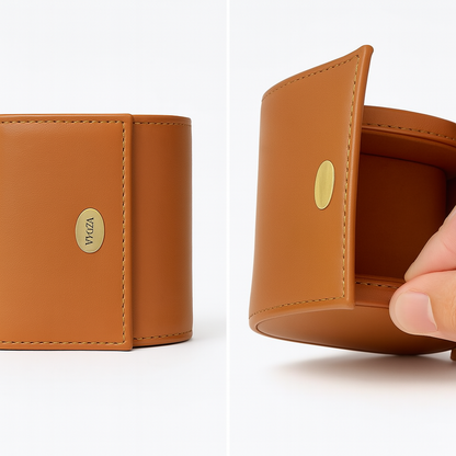 WRIZA Genuine Leather Watch Box
