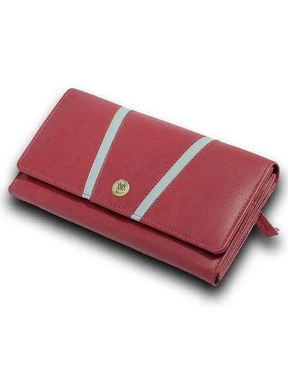 Women’s Genuine Leather Formal Clutch Wallet – RFID Protected