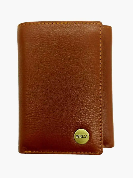 WRIZA Premium Men’s Genuine Leather Slim Bifold Wallet