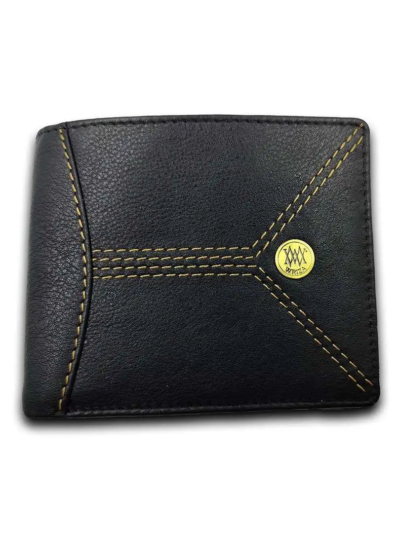 WRIZA Men's Travel Trendy | Formal Genuine Leather Wallets with RFID Protected
