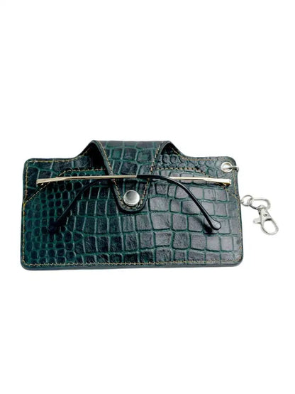 WRIZA Genuine Leather Spectacle Cover