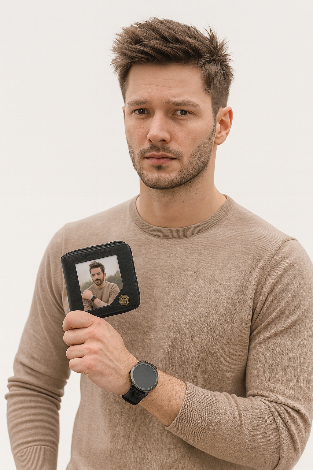 WRIZA Men and Woman | Genuine Leather Card Holder