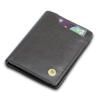 WRIZA Men's Travel Trendy | Formal Genuine Leather Wallet with RFID Blocking