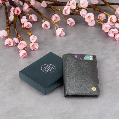 WRIZA Men's Travel Trendy | Formal Genuine Leather Wallet with RFID Blocking