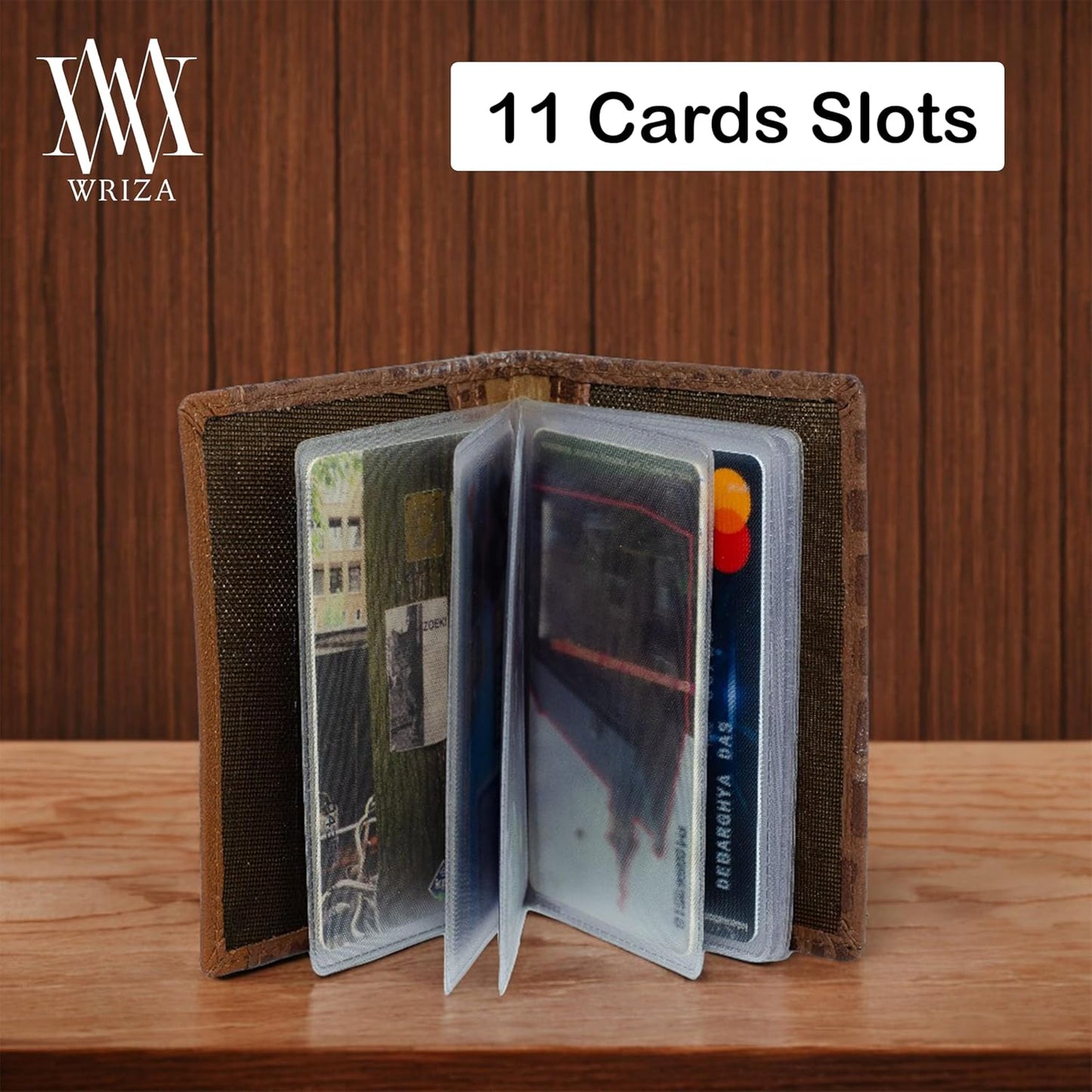 WRIZA Men and Woman | Genuine Leather Credit Card Holder
