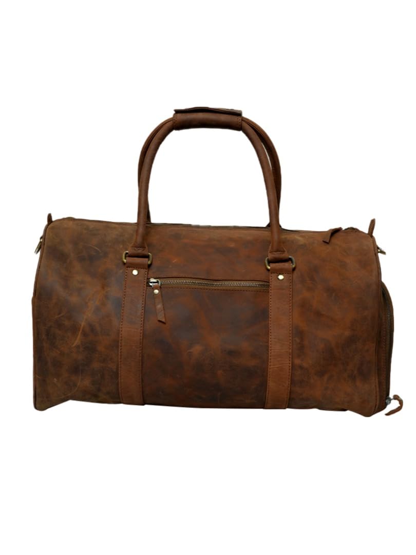 WRIZA Genuine Leather Travel Bags