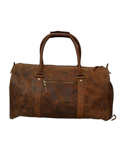 WRIZA Genuine Leather Travel Bags