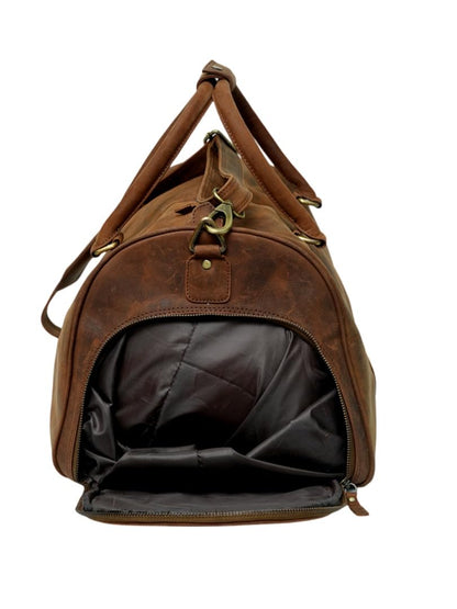 WRIZA Genuine Leather Travel Bags