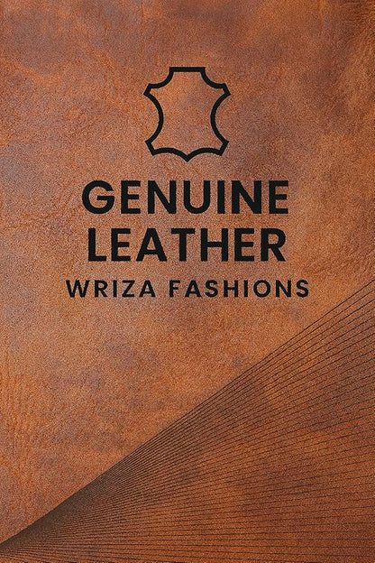 WRIZA Genuine Leather Travel Backpack