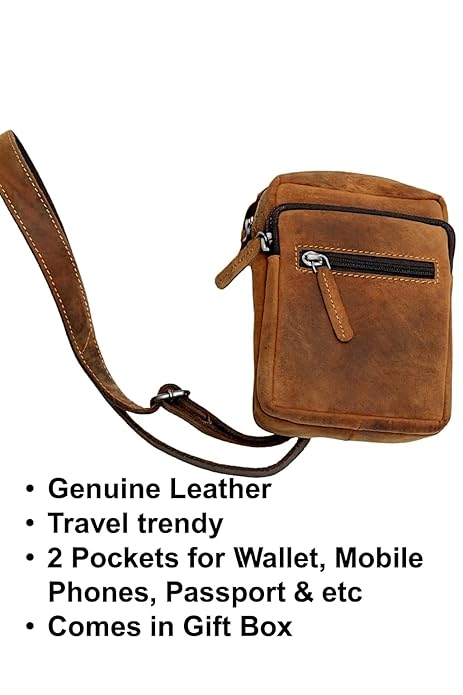 WRIZA Genuine Leather Sling Bag