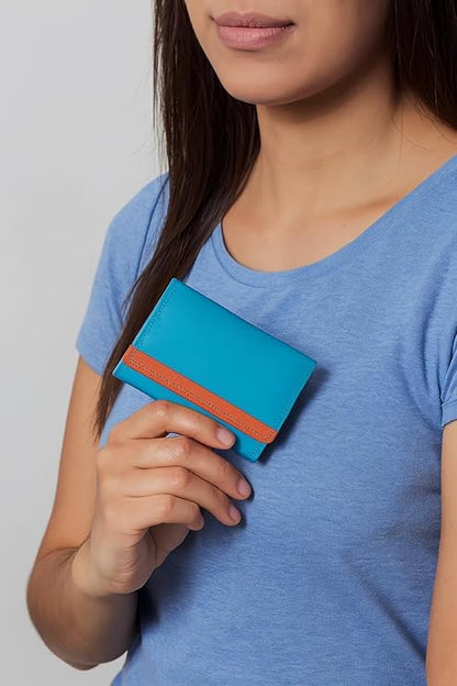 WRIZA Women's RFID Safe Key Case | Genuine Leather Key Holder