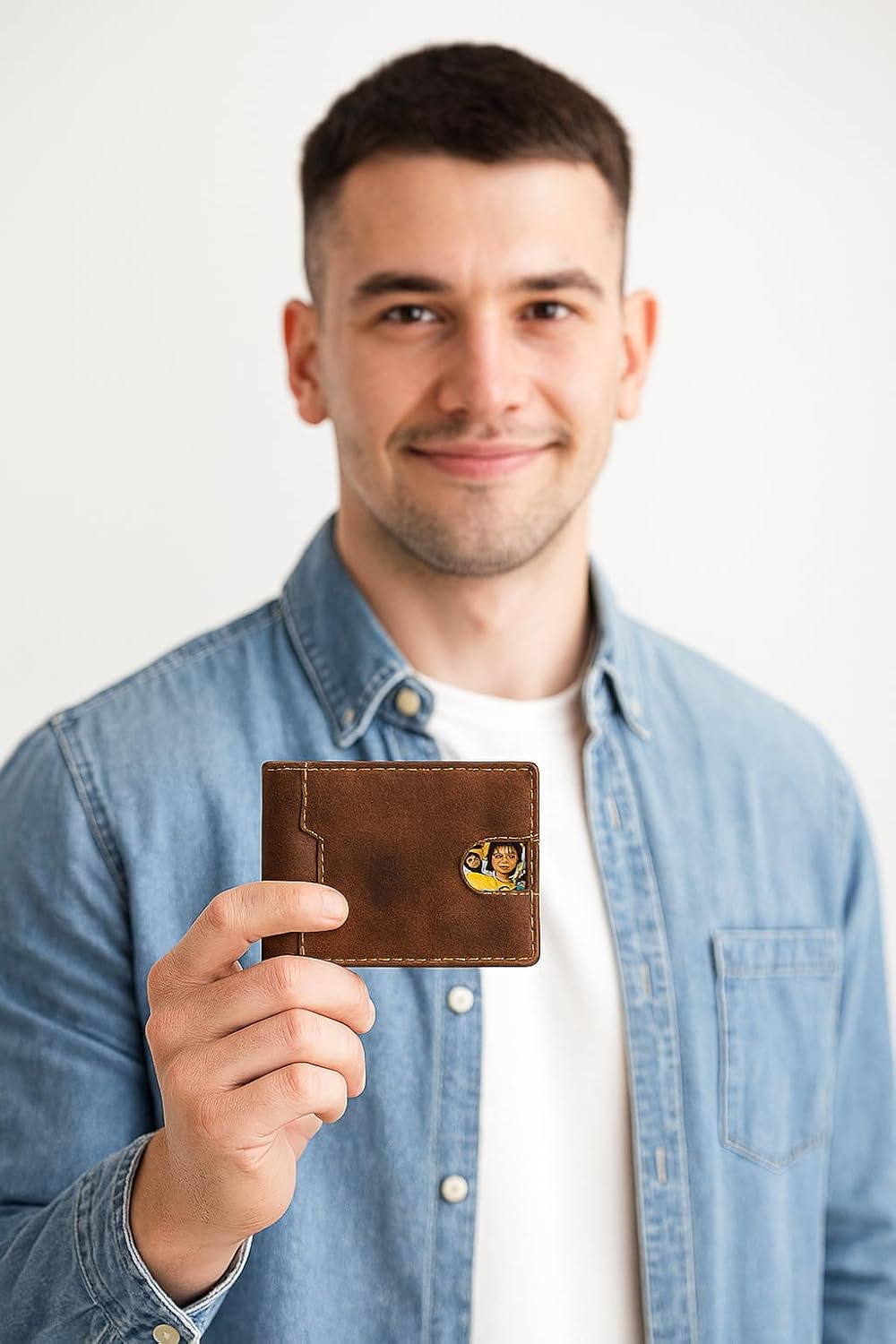 WRIZA RFID Safe Slim Wallets for Men | Genuine Leather Bifold Wallets with 9 Slots | Minimalist & Stylish Wallet for Everyday Carry