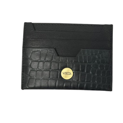WRIZA Genuine Leather Card Holder for Men & Women