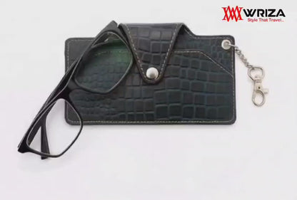 WRIZA Genuine Leather Spectacle Cover